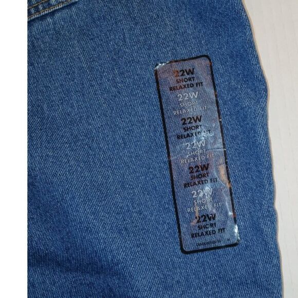 Route 66 Women's Designer Relaxed Fit Blue Jeans - Size 22W - Picture 3 of 6